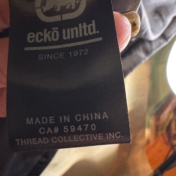 Ecko Unltd Black Puffer Vest Men’s Size Medium EUC - Picture 10 of 11